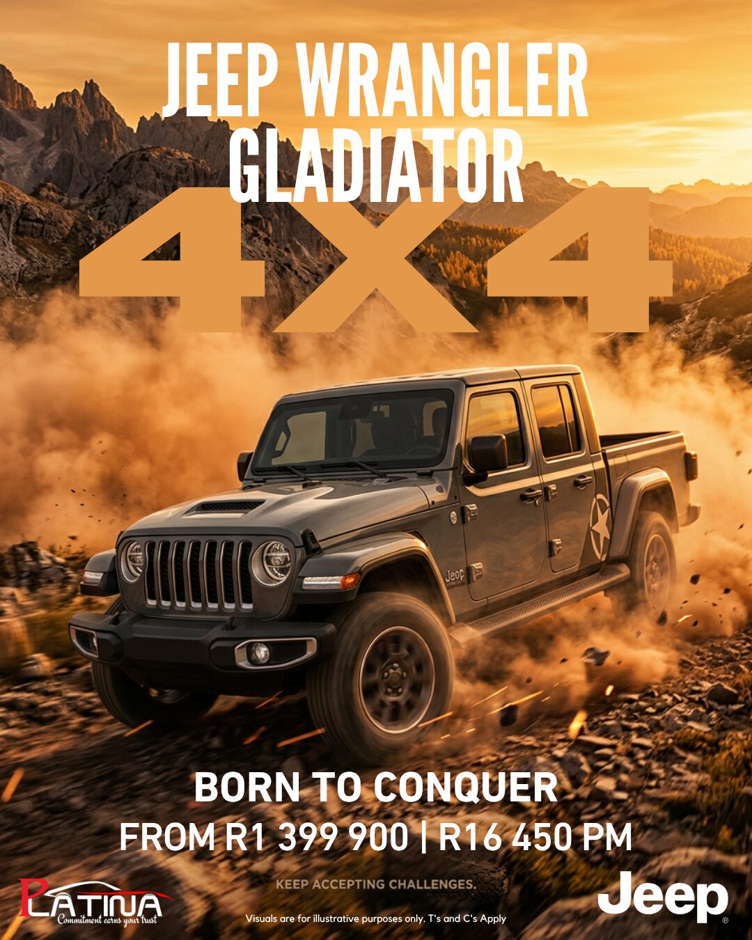 Jeep Wrangler Gladiator image from Jeep Rustenburg